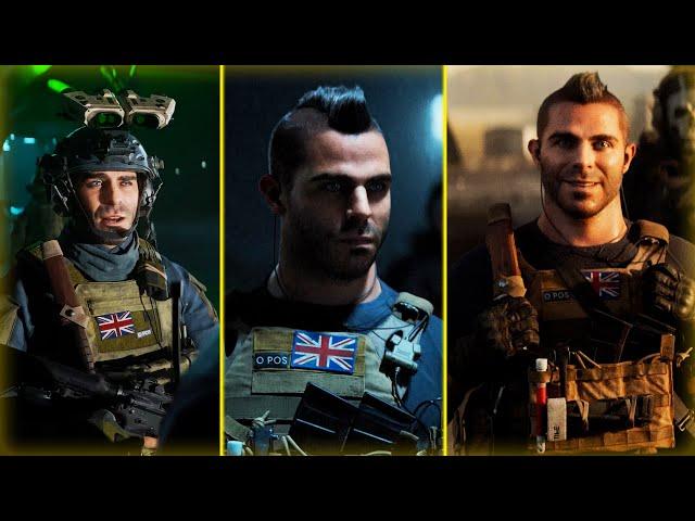 All Johnny "Soap" MacTavish Cutscenes in CALL OF DUTY MODERN WARFARE 2 (4K ULTRA HD)