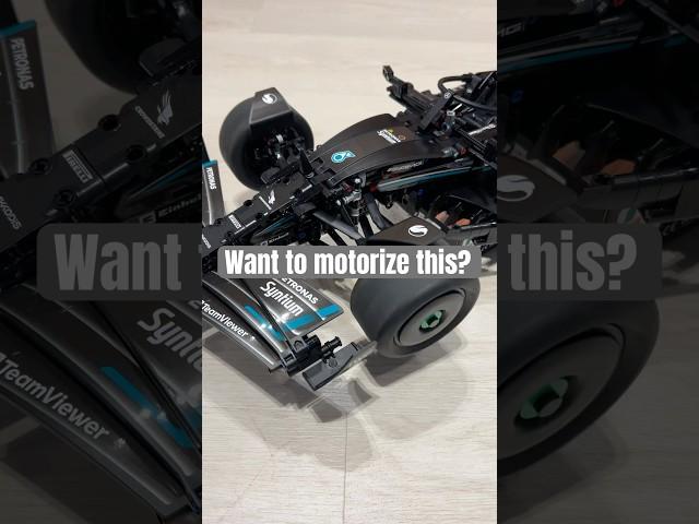 Motorize THIS?! Full RC Mod | LEGO Technic 42171 Mercedes W14 F1 Car #legotechnic #lego42171 #buwizz