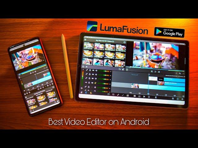 LumaFusion Finally On Android  The BEST Video Editing App for Android  S20 FE 5G Dex Support !!