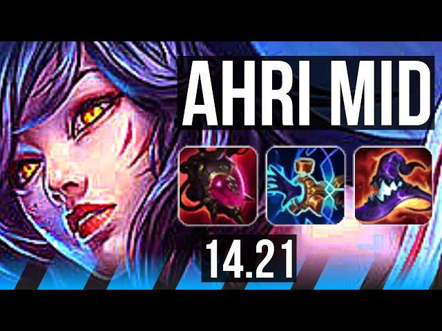 AHRI vs AKALI (MID) | EUW Challenger | 14.21