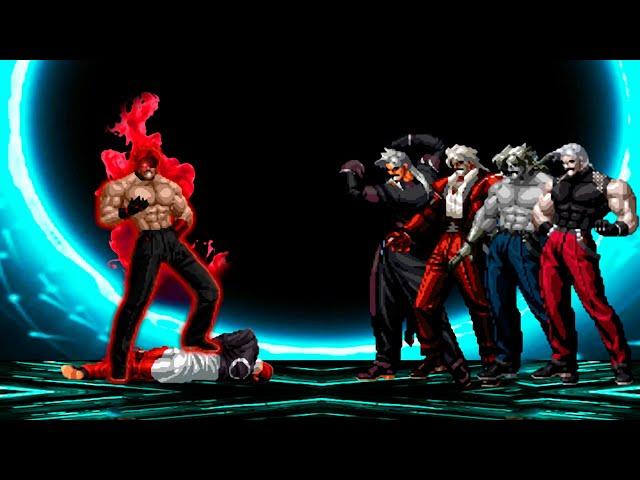 [KOF Mugen] Sasin-Neo vs Rugal Bernstein Team