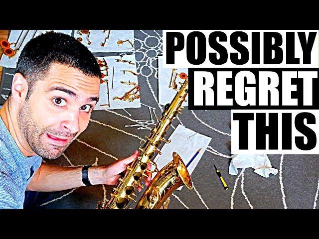 Disassembling A Sax | Deep Clean Part 1