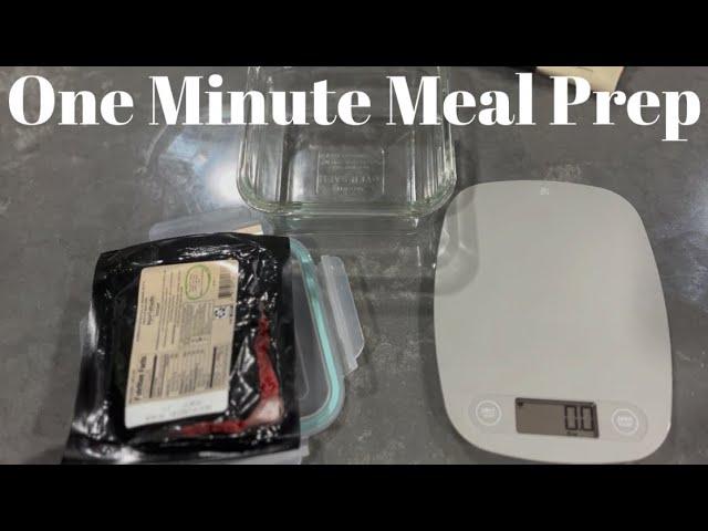 One Minute Carnivore Meal Prep - Ditch The Drive Thru!