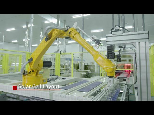 HuaSun Official Video of HJT cell and module manufacturing