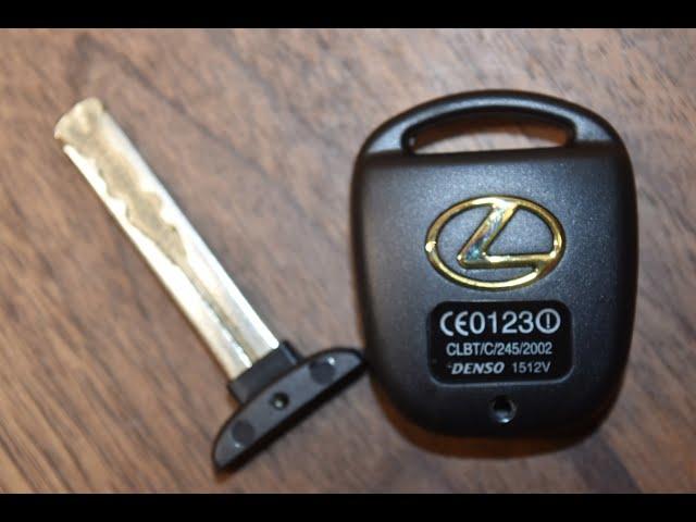 Repair A Broken Lexus Key Case Replacement - EASY DIY