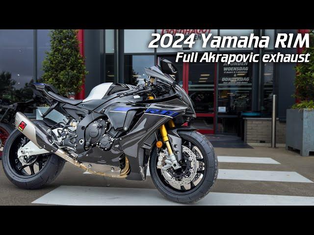 2024 Yamaha R1M | Full Akrapovic exhaust