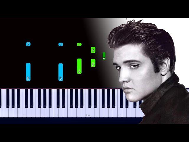 Elvis Presley - Can't Help Falling In Love Piano Tutorial