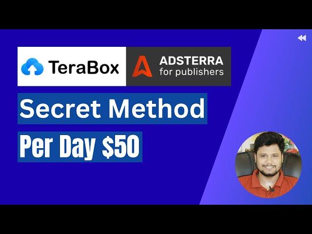 TeraBox and Adsterra Earning Method | TeraBox  Secret Traffic Source