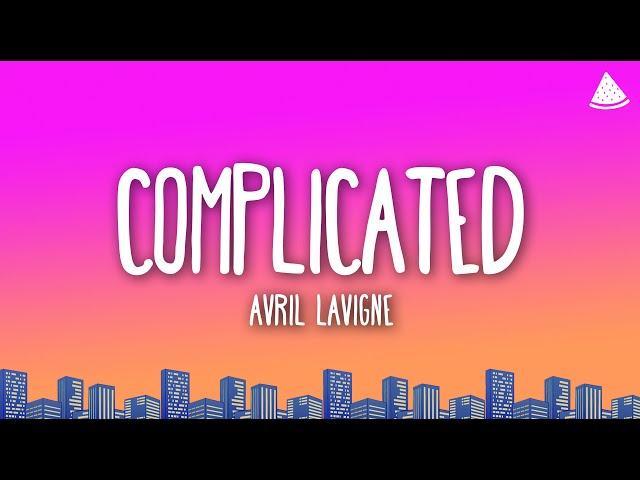 Avril Lavigne - Complicated (Lyrics)