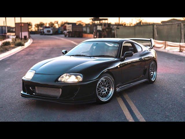 Building a Toyota Supra in 10 minutes!