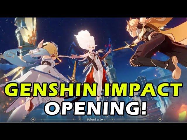 Genshin Impact Opening Cutscene English