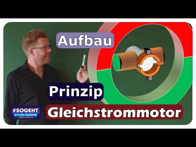 Gleichstrommotoren erklärt: Aufbau und Funktionsweise einfach erklärt!