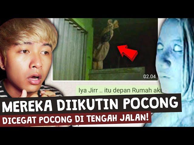 DIINTIP DAN DIKEJAR POCONG  | Chat History Horror Terseram