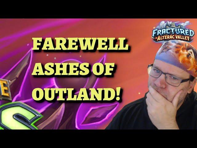 Farewell to Ashes of Outland! (Hearthstone Standard Rotation 2022)