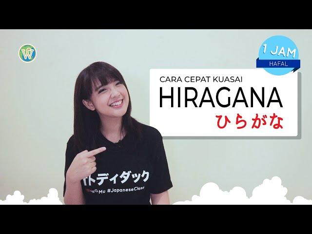 Belajar Bahasa Jepang OTODIDAK - HIRAGANA Full Version