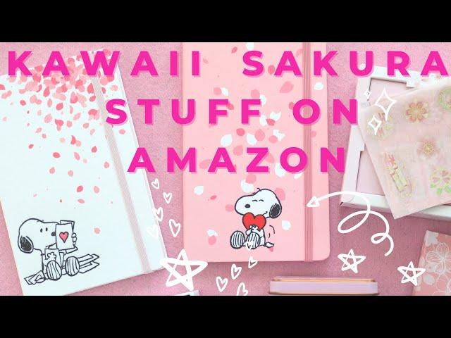 Top 10 Cute Cherry Blossom/Sakura Items to buy on Amazon!