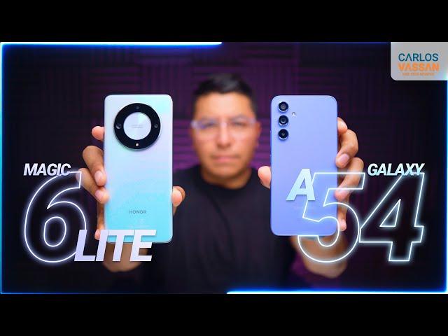 Honor Magic6 Lite VS Galaxy A54 | ¿Cuál te conviene más?