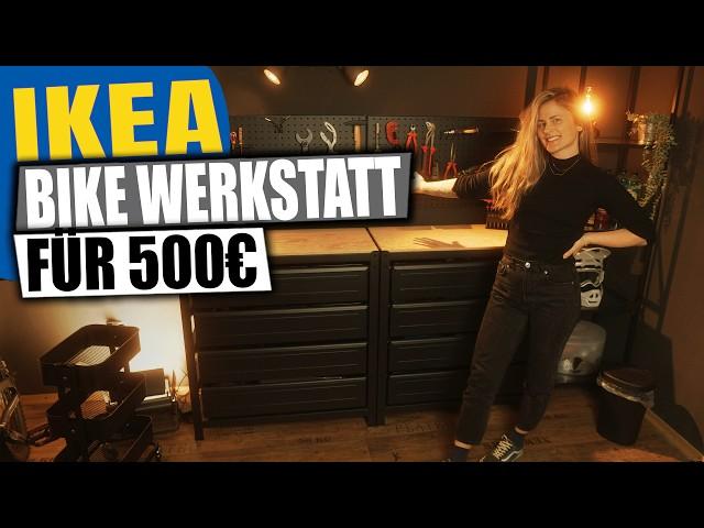 Bike Werkstatt IKEA HACK - Low Budget DIY Build für Wenig Platz