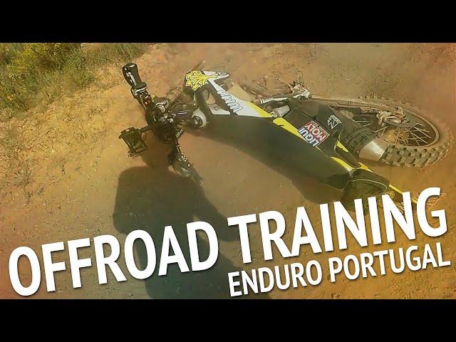 Enduro offroad training in Portugal met Husqvarna FE 250!