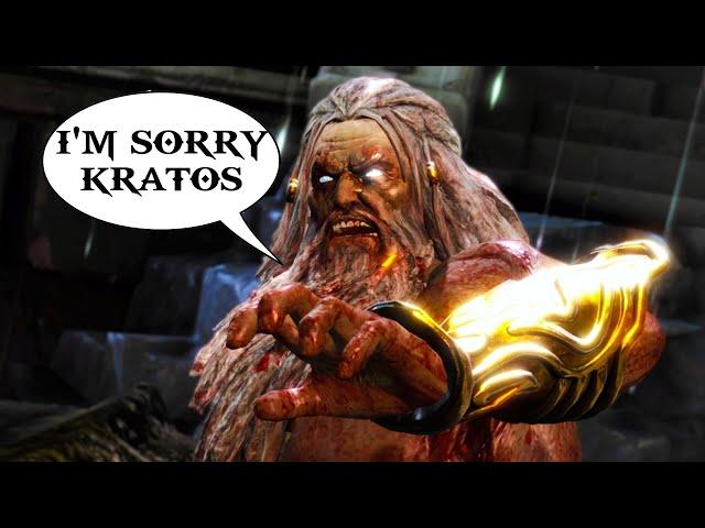 Why Did Zeus Apologize to Kratos? (god of war theory)