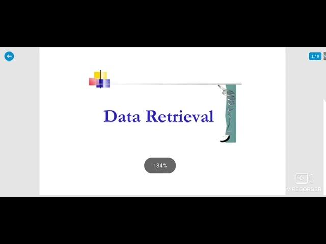 Data Retrieval