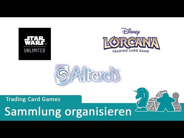 TCG Sammlung organisieren und Aufbewahren - Unsere Tipps