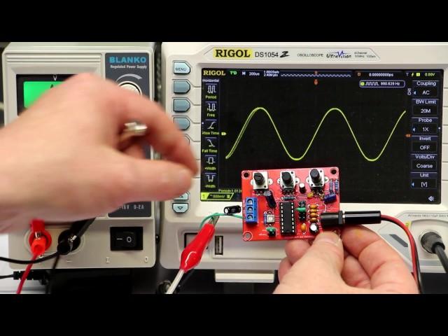 Fixing the issues with the XR2206 Function-Generator from EBay