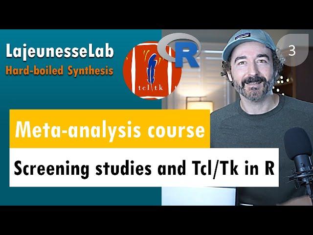 Lecture 3 - screening outcome and creating GUIs in R | Hard-Boiled Synthesis (Fall 2020)