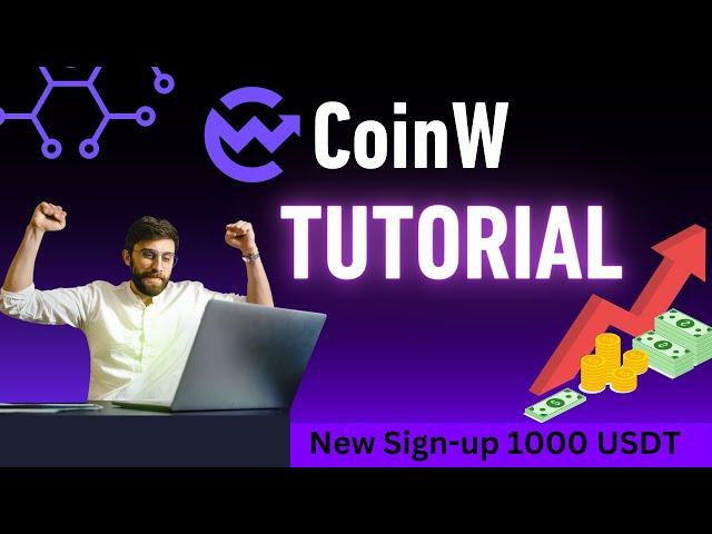 How to Become a Crypto Trader | CoinW Sign Up 1000 USDT Bonus