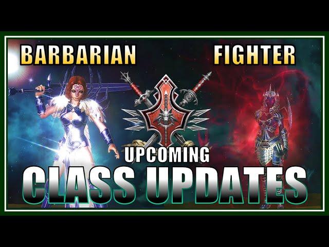NEWS: Fighter + Barbarian Damage Changes! (all listed) New Abilities & Feats! - Neverwinter Preview