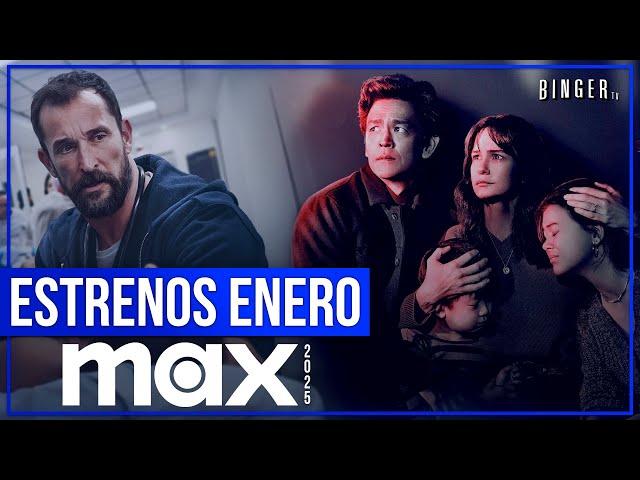 Estrenos MAX ENERO 2025 | Series y Películas (HBO)