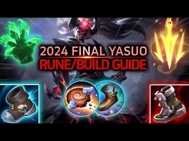 SEASON 14 ULTIMATE YASUO RUNE & BUILD GUIDE