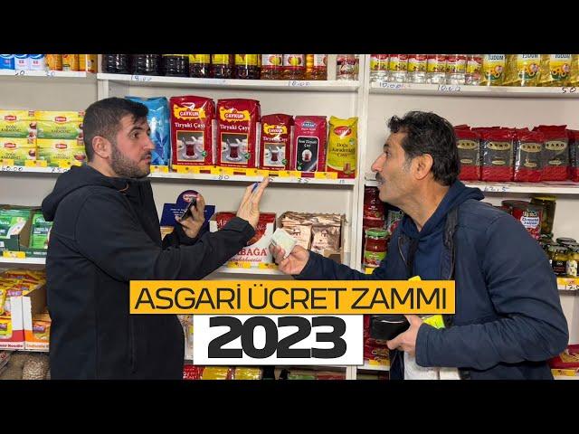 Asgari Ücret Zammı 2023 - Skeç