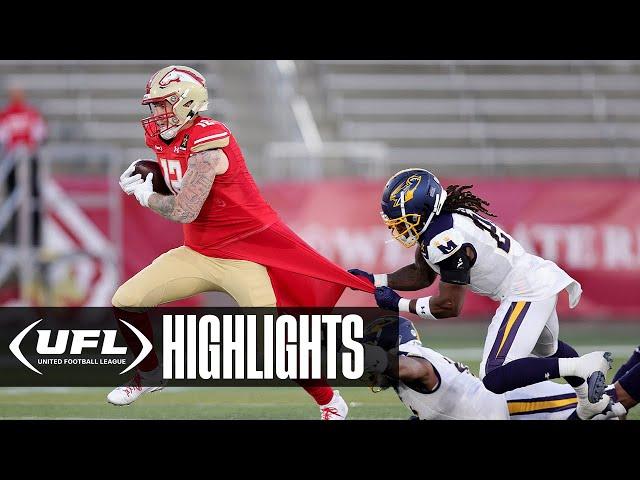 Memphis Showboats vs. Birmingham Stallions Extended Highlights | United Football League