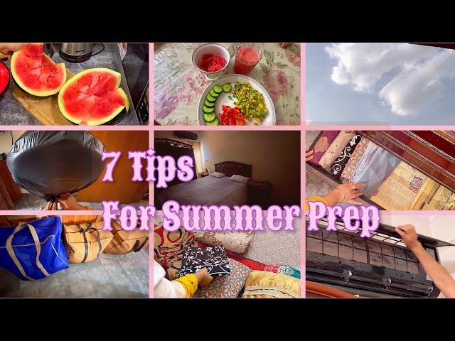 Summer Prep Done Have You Finished Yours? || 7 tips for summer prep || vlog ||sabvlogbysabeehjafri