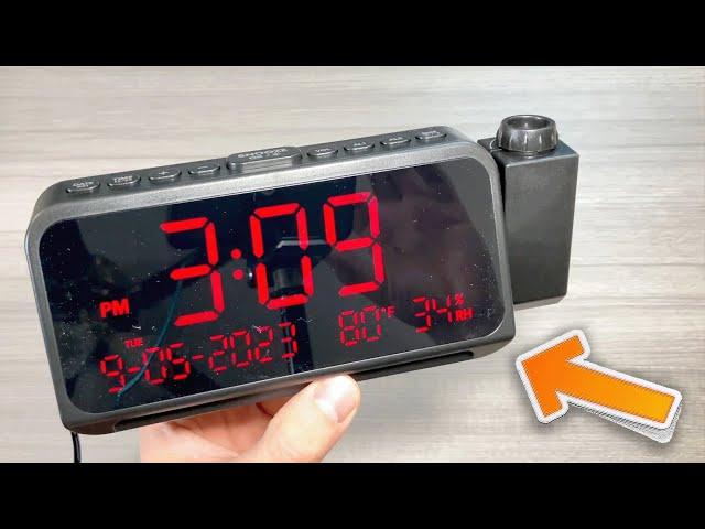 Mesqool Projection Alarm Clock for Bedroom Wall or Ceiling - User Review