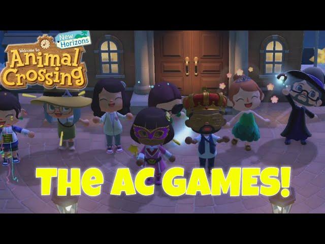 Animal Crossing Mini-Games! | Animal Crossing New Horizons Gameplay