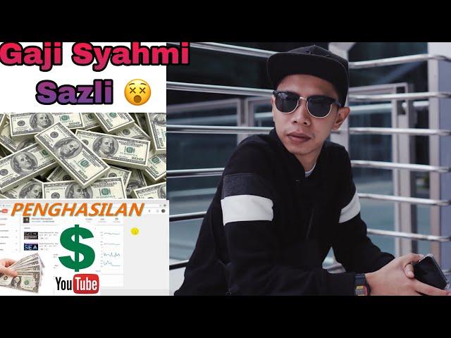 Gaji Youtube Syahmi Sazli Perbulan || Wow Banget