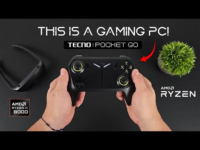 Tecno Pocket GO First Look! A Ryzen Powered Handheld Gaming Console!