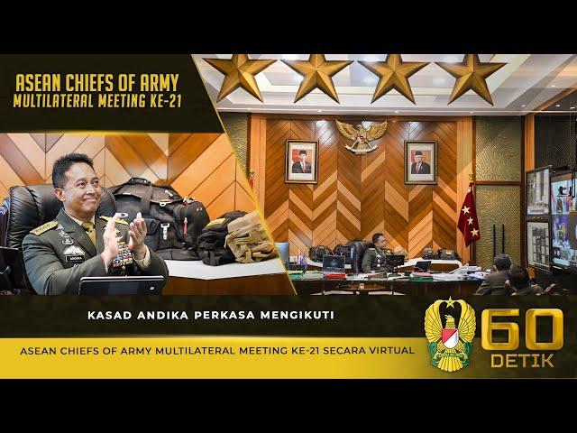 Kasad Jenderal TNI Andika Perkasa Mengikuti 21ST ACAMM⁣