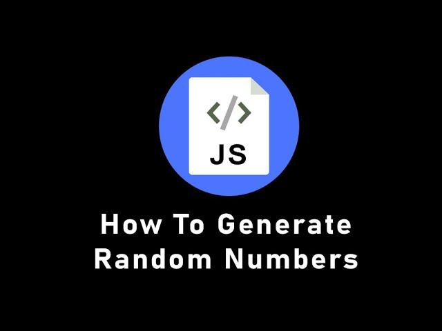 How to generate random number in JavaScript