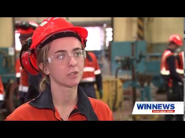 WIN News Illawarra Welcomes BlueScope Cadets and Apprentices