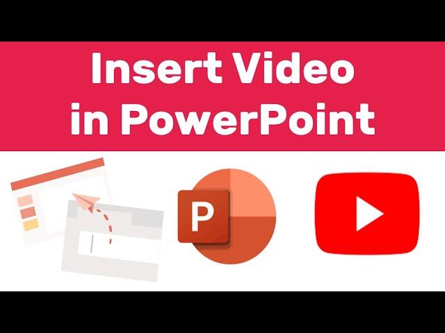 How To Insert Video in PowerPoint | How To Insert and Play YouTube Video in PowerPoint Presentation