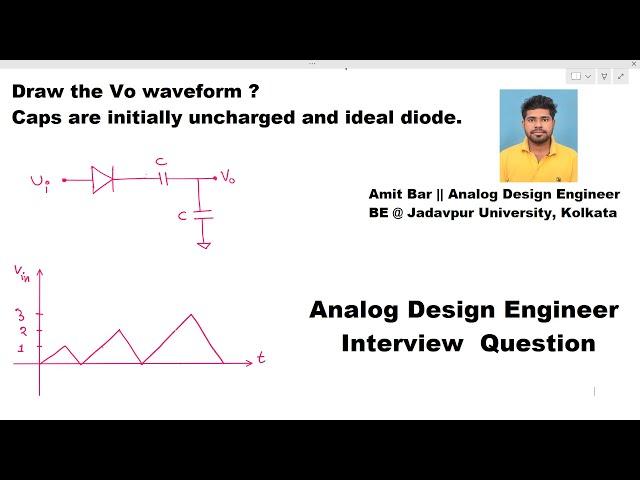 Texas Instruments Interview Question for Analog Design Engineer