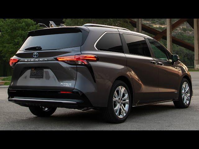 2021 Toyota Sienna Platinum – Interior, Exterior and Driving