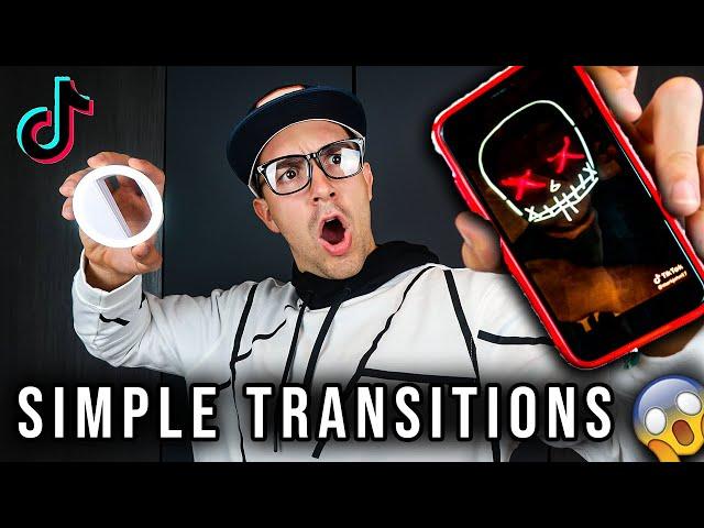 5 Simple And Stunning Transitions For Beginners (Tik Tok Tutorial)