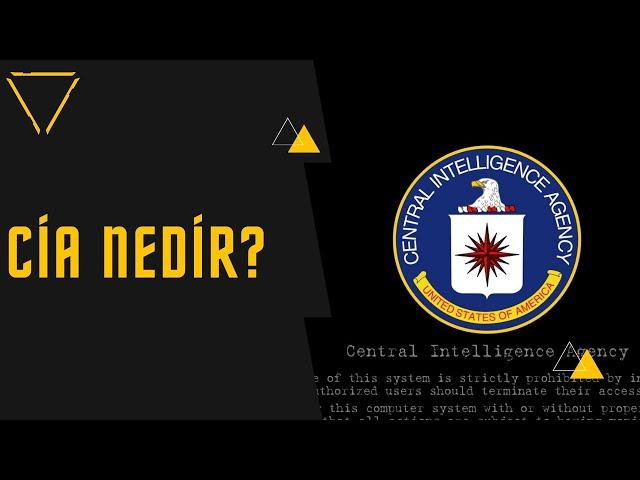 CİA NEDİR?(AMERİKA'N GİZLİ SERVİSİ)#istihbarat #amerika #amerikanservis #casus #bilgi