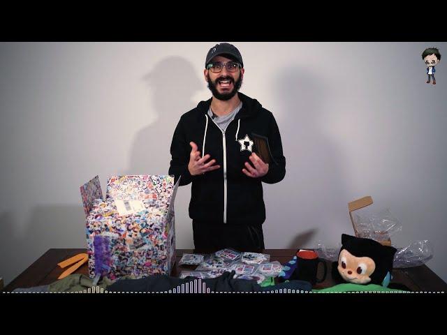 GitHub Star swag unboxing! Yes I will give stickers away #GitHub #OpenSource