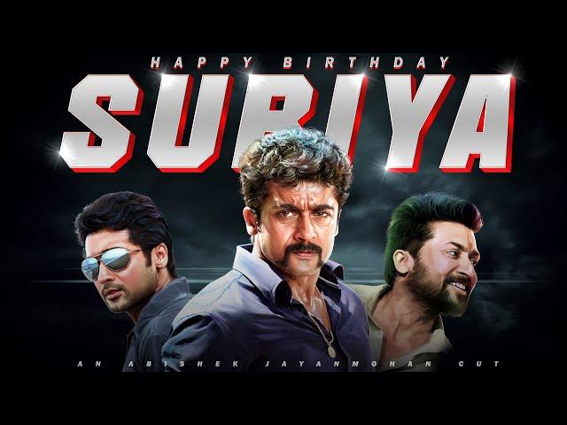 Suriya Birthday Mashup 2022 |  Fan Boy Tribute | Happy Birthday Suriya