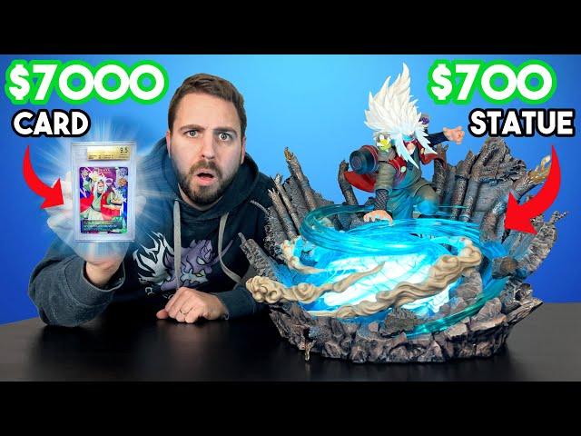 My BEST Jiraiya Statue & Most EXPENSIVE Card ł Naruto Unboxing